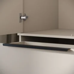 Home affaire Kleiderschrank »Spirit Kleiderschrank mit Schublade und Stauraum« Mit schwarzen Metallgriffen und 2 Kleiderstangen