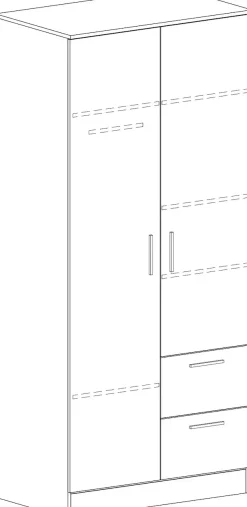 Home affaire Kleiderschrank