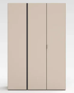 Home affaire Kleiderschrank »RUBINO, Drehtürenschrank,Schlafzimmerschrank mit hochwertigem Alugriff« 1 Stk. tlg. Made in Italy, in Breite wählbar, Basisausführung, Zubehör extra