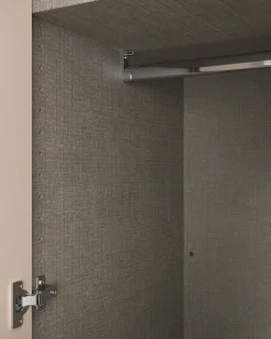 Home affaire Kleiderschrank »RUBINO, Drehtürenschrank,Schlafzimmerschrank mit hochwertigem Alugriff« 1 Stk. tlg. Made in Italy, in Breite wählbar, Basisausführung, Zubehör extra