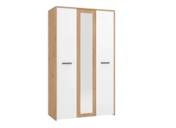 Home affaire Kleiderschrank »Varadero, 2 moderne Farbkombinationen mit schwarzen Griffen« mit 1 Spiegeltür, in den Breiten 119 und 157cm, FSC-zertifiziert