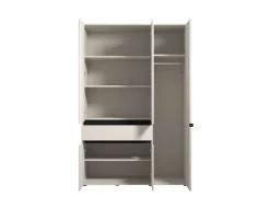 Home affaire Kleiderschrank »Corbett, grifflose Optik, FSC-zertifziert, Made in Europe« 138 oder 182,5cm breit, 211cm hoch und 54,5cm tief,mit Spiegel, 1 Schublade und Innenausstattung