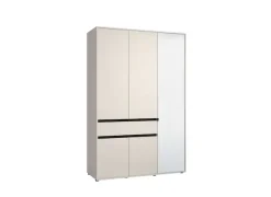 Home affaire Kleiderschrank »Corbett, grifflose Optik, FSC-zertifziert, Made in Europe« 138 oder 182,5cm breit, 211cm hoch und 54,5cm tief,mit Spiegel, 1 Schublade und Innenausstattung