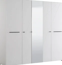 Home affaire Kleiderschrank »Ksanti« hochglänzende Front, mit Spiegel