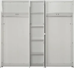 Home affaire Kleiderschrank »Ksanti« hochglänzende Front, mit Spiegel