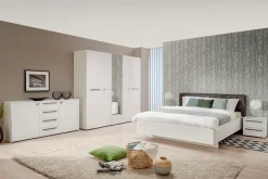 Home affaire Kleiderschrank »Ksanti« hochglänzende Front, mit Spiegel