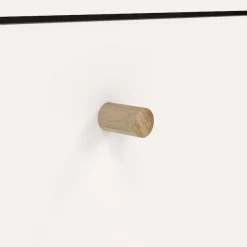 Home affaire Kommode »Bodo, Aufbewahrung, Schubladenschrank, Stauraum, modern, Breite 99 cm« 4 Schubladen, Weiß oder Schwarz, Beine und Griffe aus Echtholz