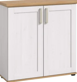 Home affaire Kommode »Cosenza« Cosenza Highboard 88 cm, 2 Türen, 3 Fächer, Wohnzimmer