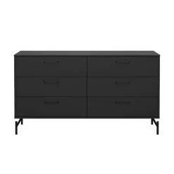 Home affaire Kommode »Dana, Aufbewahrung, Schubladenschrank, Stauraum« Sideboard mit 6 Schubladen, Metallbeine, Breite 138 cm