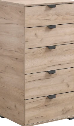 Home affaire Kommode »Duero Schubkastenkommode« mit 5 Schubkästen, Breite ca. 45 cm