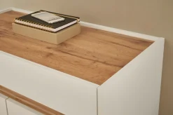 Home affaire Kommode »GiRON/CiTY, Schrank in vier Farben, modernes Sideboard, Kommode« in zwei Farben erhältlich, 2 Türen, 1 Schubkasten, 80 cm breit
