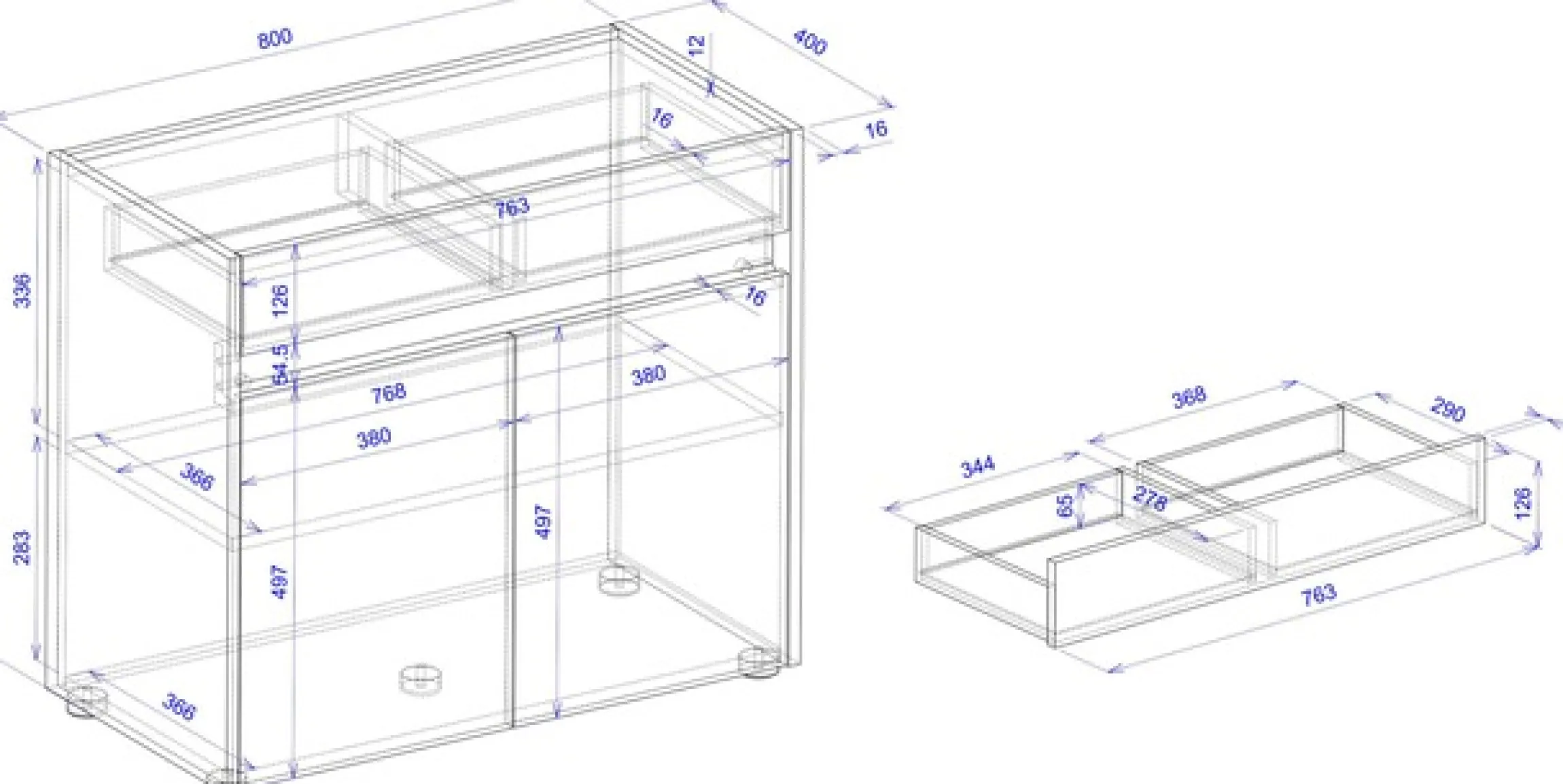 Home affaire Kommode »GiRON/CiTY, Schrank in vier Farben, modernes Sideboard, Kommode« in zwei Farben erhältlich, 2 Türen, 1 Schubkasten, 80 cm breit