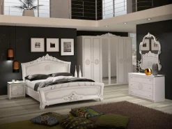 Home affaire Kommode »Greta, aus FSC-zertifiziertem Holzwerkstoff mit Dekor im Klassikstil« Maße (B/T/H): 113/42/73,5 cm,mit 3 Schubladen, soft-close-Funktion, Made in Italy