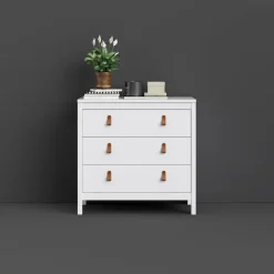 Home affaire Kommode »Madrid, Aufbewahrung, Schubladenschrank, Stauraum« mit 3 Schubladen, Breite 82,3 cm