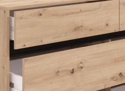 Home affaire Kommode »Marron, Sideboard mit Schubkästen, vielseitig einsetzbar« in 2 Breiten 80 und 157 cm, mit geräumigen Schubladen