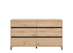 Home affaire Kommode »Marron, Sideboard mit Schubkästen, vielseitig einsetzbar« in 2 Breiten 80 und 157 cm, mit geräumigen Schubladen