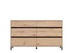 Home affaire Kommode »Marron, Sideboard mit Schubkästen, vielseitig einsetzbar« in 2 Breiten 80 und 157 cm, mit geräumigen Schubladen