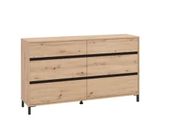 Home affaire Kommode »Marron, Sideboard mit Schubkästen, vielseitig einsetzbar« in 2 Breiten 80 und 157 cm, mit geräumigen Schubladen