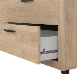 Home affaire Kommode »Mira Doppelkommode mit 6 Schubladen« 6 geräumige Schubladen für viel Stauraum
