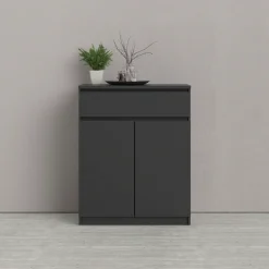 Home affaire Kommode »Naia« abgerundete Schubladenkanten auf Metallgleiter, Breite 80,2 cm
