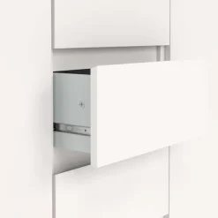 Home affaire Kommode »Naia, Sideboard, 4 Schubladen, 2 Türen, Aufbewahrung, grifflose Front« Mit Einlegeböden, modern, skandinavisches Design, in mehrere Farben