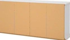 Home affaire Kommode »Paris, Aufbewahrung, Schubladenschrank, Stauraum, mit 8 Schubladen« Landhausstil, Elegant, geräumig, Breite 184 cm, Höhe 87 cm