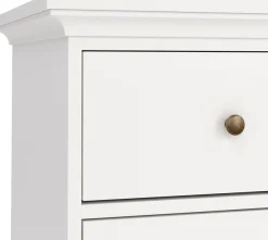 Home affaire Kommode »Paris, Aufbewahrung, Schubladenschrank, Stauraum, mit 8 Schubladen« Landhausstil, Elegant, geräumig, Breite 184 cm, Höhe 87 cm