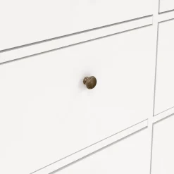 Home affaire Kommode »Paris, Aufbewahrung, Schubladenschrank, Stauraum, mit 8 Schubladen« Landhausstil, Elegant, geräumig, Breite 184 cm, Höhe 87 cm