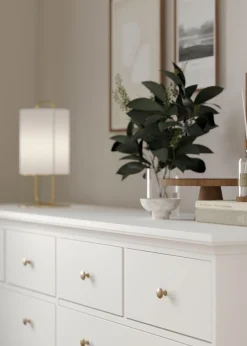 Home affaire Kommode »Paris, Aufbewahrung, Schubladenschrank, Stauraum, mit 8 Schubladen« Landhausstil, Elegant, geräumig, Breite 184 cm, Höhe 87 cm