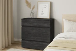 Home affaire Kommode »PRESSAC Sideboard mit 4 Schubladen, Maße B/T/H: 91,5/42/85 cm« Schubladenschrank mit viel Stauraum, in 2 Farben erhältlich