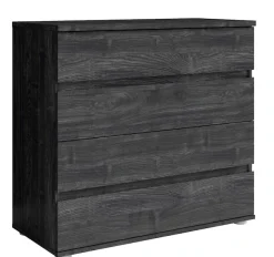 Home affaire Kommode »PRESSAC Sideboard mit 4 Schubladen, Maße B/T/H: 91,5/42/85 cm« Schubladenschrank mit viel Stauraum, in 2 Farben erhältlich
