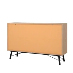 Home affaire Kommode »Ry Aufbewahrung, Schubladenschrank, Stauraum,« Sideboard mit 6 Schubladen, Breite 150 cm, Höhe 95 cm, Massivholzbeine