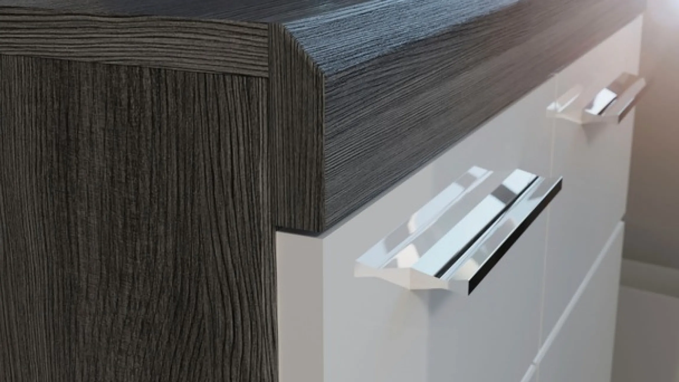 Home affaire Kommode »SIENA, Breite 60 cm, 2 Türen, 2 Einlegeböden, 3 Fächer« hochwertige Rillenfräsung in MDF Front,Schuhkommode, Schuhschrank, Anrichte, Sideboard