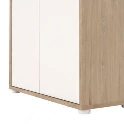 Home affaire Kommode »Sign Sideboard mit Ablageregal für Akten, Bücher« mit 2 Türen, dahinter 2 Einlegeböden, Höhe 123 cm, Breite 80 cm