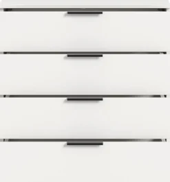 Home affaire Kommode »SKARDE, Breite 74 cm, 4 Schubkästen, viel Stauraum« in verschiedenen Farben und Breiten erhältlich, individuell einsetzbar,Sideboard, Anrichte, Schubkastenkommode, Schrank,