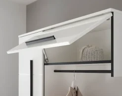 Home affaire Kompaktgarderobe »Cantara Flurgarderobe, modern, 2 Farben, 111 cm breit« vielseitig einsetzbar, unterschiedliche Stauraummöglichkeiten