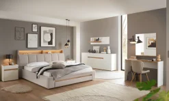 Home affaire Konsole »CiTY/GiRON, Konsolentisch, Schminktisch, Schreibtisch, Beistelltisch« in zwei Farben erhältlich, abgesenkte Tischplatte