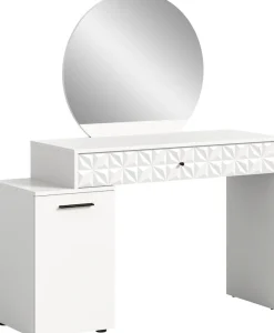 Home affaire Konsolentisch »Frisierkommode, Frisiertisch, Schminktisch, inklusive Spiegel« 1 Schubkasten, 1 Tür, 3 Fächer