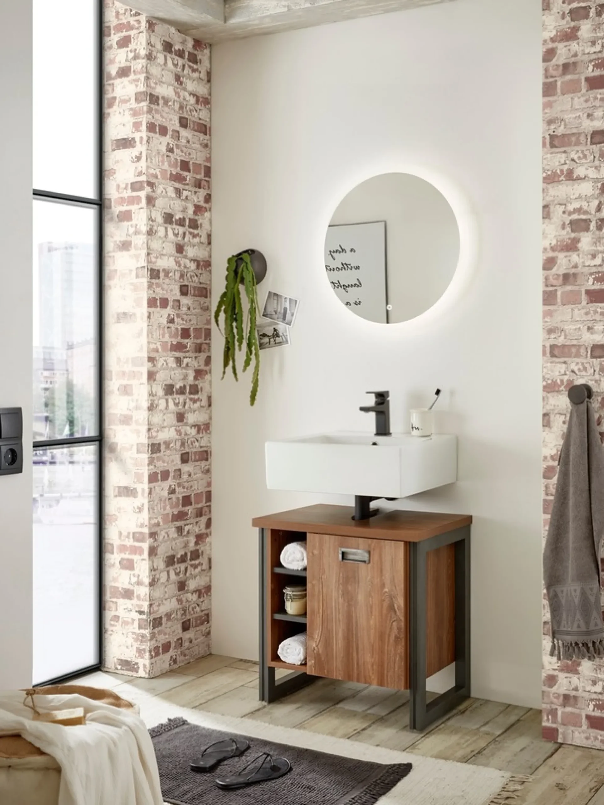 Home affaire LED-Lichtspiegel »Spiegel R60«
