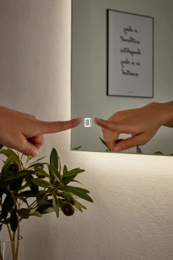 Home affaire LED-Lichtspiegel »Spiegel 80x65«