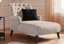 Home affaire Loveseat »Amiens Sessel Loungesessel« mit wunderschöner Knopfheftung im Rücken