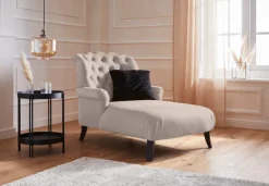 Home affaire Loveseat »Amiens Sessel Loungesessel« mit wunderschöner Knopfheftung im Rücken