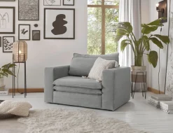 Home affaire Loveseat »PIAGGE« Hochwertiger Cord, trendiger Loveseat