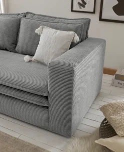 Home affaire Loveseat »PIAGGE« Hochwertiger Cord, trendiger Loveseat