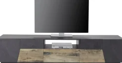 Home affaire Lowboard »ALIEN- TV-Board, mit 4 Türen, 1 Schublade und 1 offenes Fach« TV-Kommode Breite ca. 220 cm