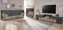 Home affaire Lowboard »ALIEN- TV-Board, mit 4 Türen, 1 Schublade und 1 offenes Fach« TV-Kommode Breite ca. 220 cm