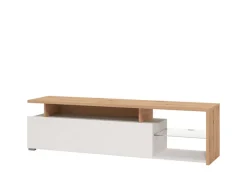 Home affaire Lowboard »Arctic TV-Board« TV-Kommode,Br. 170 cm, mit und ohne LED-Beleuchtung,Front mit Fräsung