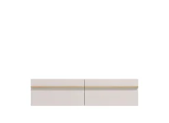Home affaire Lowboard »Arles TV-Kommode, Breite 128 /154/192 cm, TV-Schrank,, Wandmontage« mit geschlossenen Fächern, in Kaschmir Farbe, mit Klappentüren