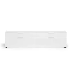 Home affaire Lowboard »ASSO, Lowboard, Anrichte, Kommode, Schrank, Hochglanz lackiert« 1 Stk. tlg. Breite 200 cm, Soft-Close Einzug, 2 Schubladen, 2 Klappen, Metallgriff