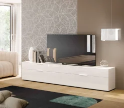 Home affaire Lowboard »ASSO, Lowboard, Anrichte, Kommode, Schrank, Hochglanz lackiert« 1 Stk. tlg. Breite 200 cm, Soft-Close Einzug, 2 Schubladen, 2 Klappen, Metallgriff
